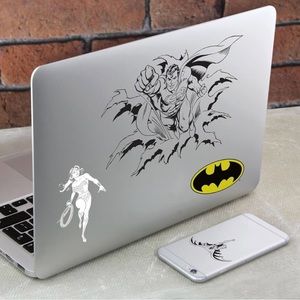 Paladone DC Comics Superhero Gadget Decals. NEW. 18 x waterproof and removable.